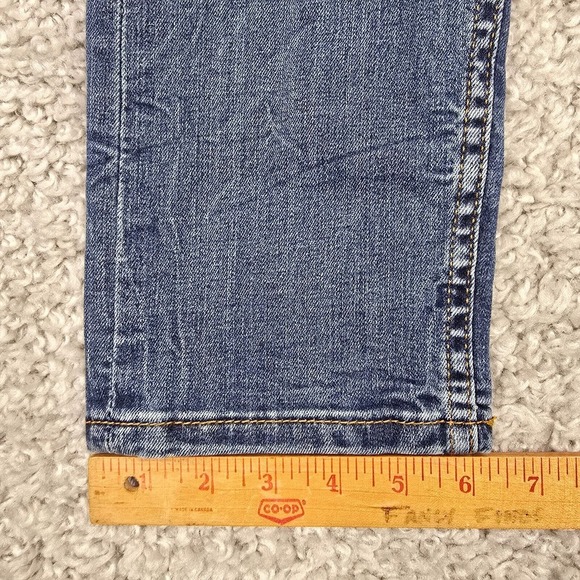 Levis‎ 510 Jeans Mens 33x34 (Fits 32x31) Blue Skinny Medium Wash Denim - Picture 12 of 13